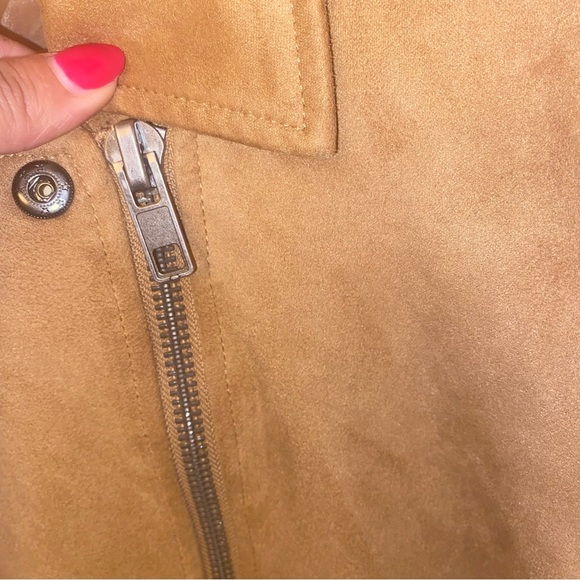 Torrid Light Brown Leather Jacket - Picture 3 of 4